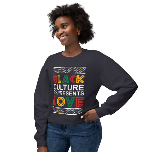 Black Culture Represents Love Sweatshirt