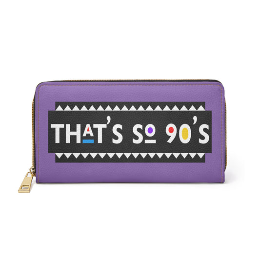 That's So 90s Zipper Wallet